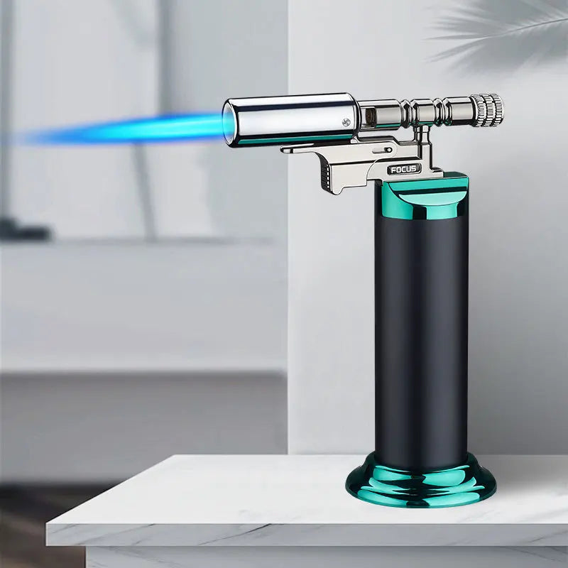 Briquet Torche Puissant â Flamme Bleue Anti-Vent Rechargeable Nexima
