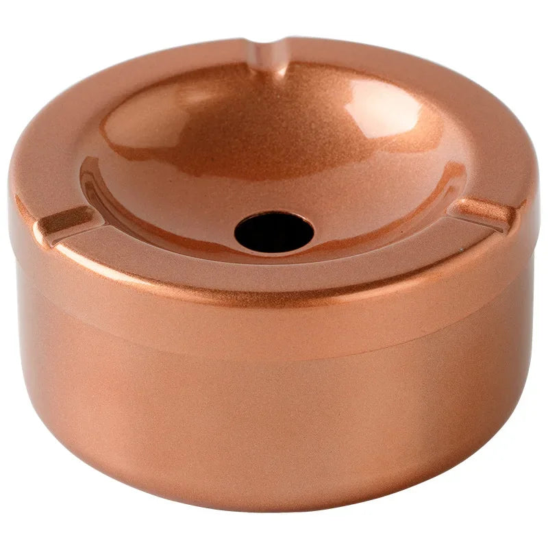 Cendrier Rond en Acier Inoxydable Nexima