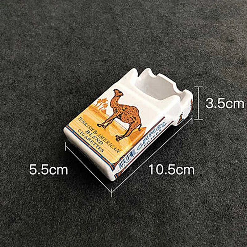 Cendrier en céramique design étui Camel Nexima