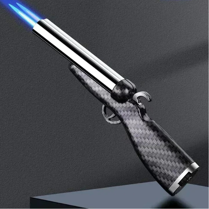 Briquet pistolet métal Nexima