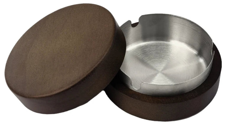 Cendrier en Bois avec Inox Nexima