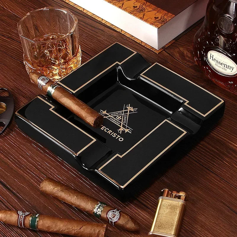 Cendrier en céramique luxueux Nexima