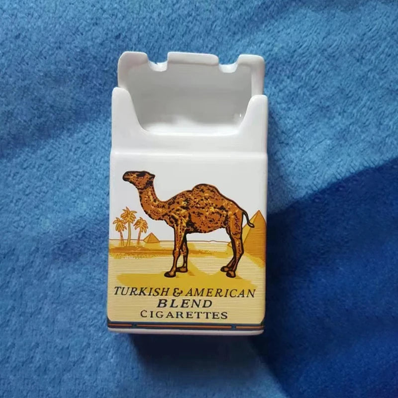 Cendrier en céramique design étui Camel Nexima