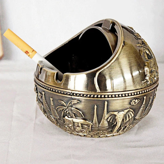 Cendrier Rond en Alliage Nexima