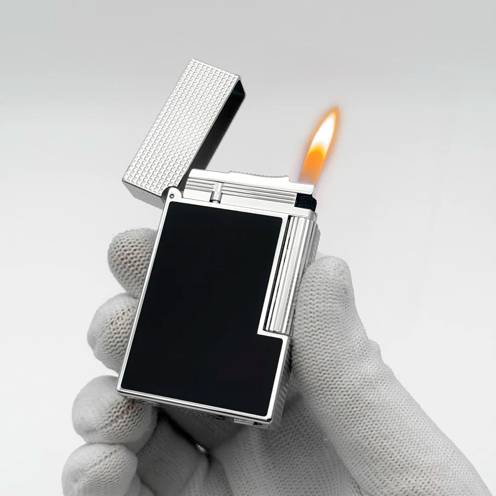 Briquet à gaz gravé en métal Nexima
