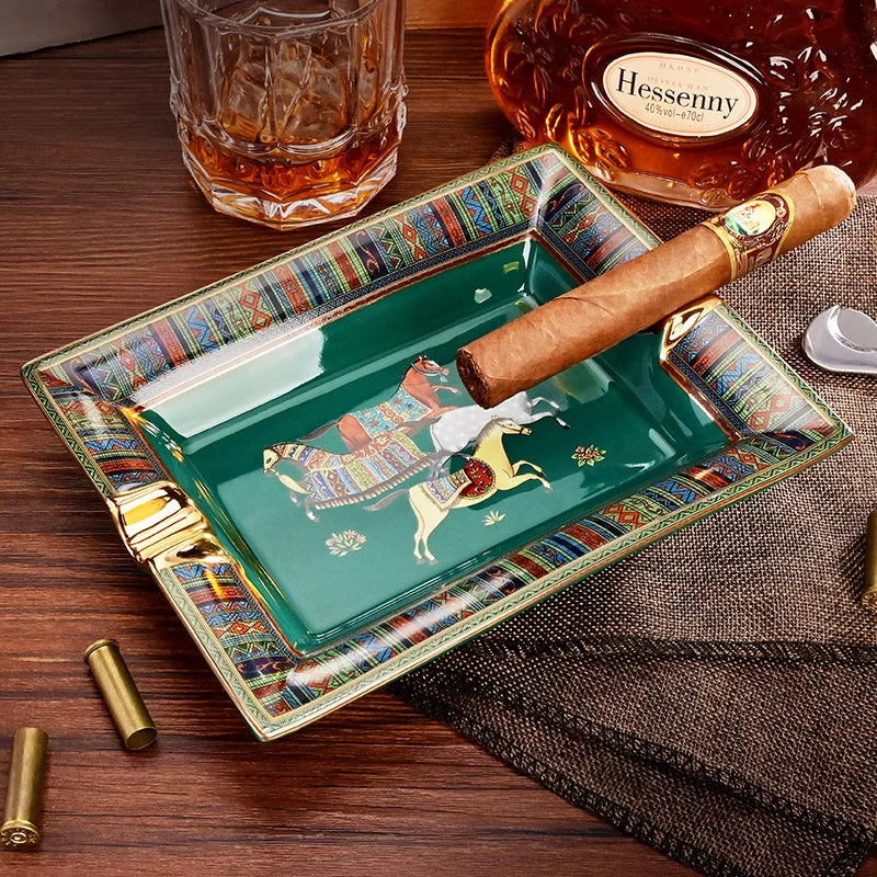 Cendrier en céramique luxueux Nexima