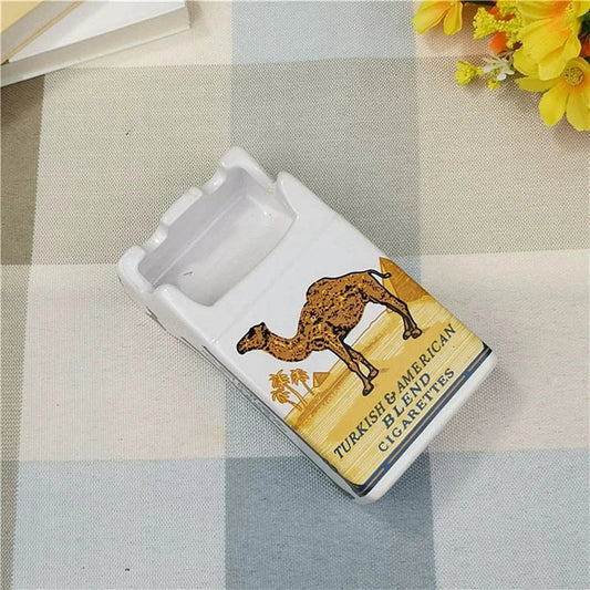 Cendrier en céramique design étui Camel Nexima