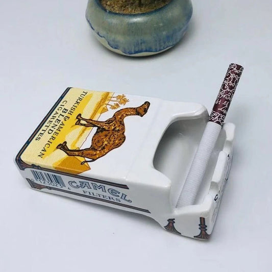 Cendrier en céramique design étui Camel Nexima