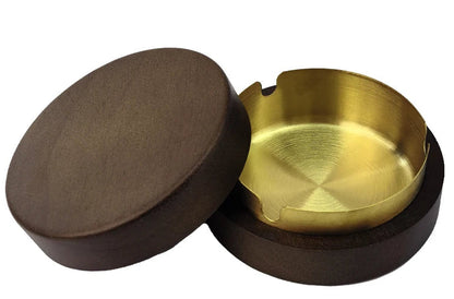Cendrier en Bois avec Inox Nexima