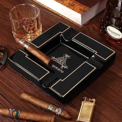 Cendrier en céramique luxueux Nexima