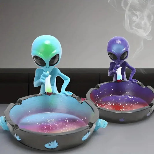 Cendrier Alien en résine Nexima