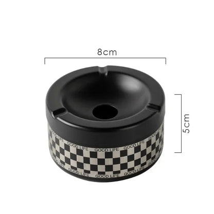 Cendrier Rond en Acier Inoxydable Nexima